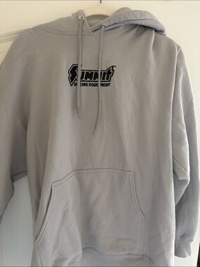Gray Pullover Hoodie